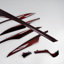 Load image into Gallery viewer, IN STOCK - Gen 3 Cadillac CTS/CTS-V Sedan Reflex Red carbon fiber interior trim set