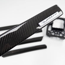 Load image into Gallery viewer, 4L Audi Q7 black 2x2 twill carbon fiber interior trim set