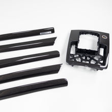 Load image into Gallery viewer, 4L Audi Q7 black 2x2 twill carbon fiber interior trim set