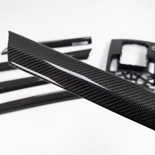 Load image into Gallery viewer, 4L Audi Q7 black 2x2 twill carbon fiber interior trim set