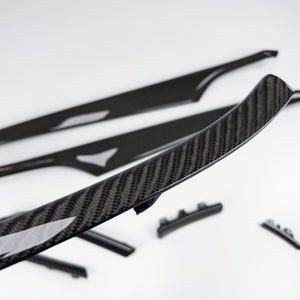 IN STOCK - Gen 2 Cadillac CTS-V Coupe 4x4 fabric carbon fiber interior trim set