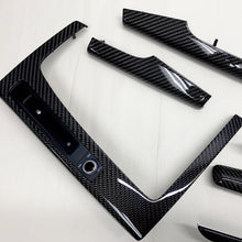 Load image into Gallery viewer, FY Audi Q5 black 2x2 twill carbon fiber interior trim set - oCarbon
