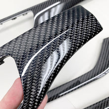 Load image into Gallery viewer, 4M Audi Q7 black 2x2 twill carbon fiber interior trim set - oCarbon
