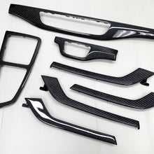 Load image into Gallery viewer, 4M Audi Q7 black 2x2 twill carbon fiber interior trim set - oCarbon
