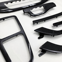 Load image into Gallery viewer, 4M Audi Q7 black 2x2 twill carbon fiber interior trim set - oCarbon