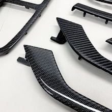 Load image into Gallery viewer, 4M Audi Q7 black 2x2 twill carbon fiber interior trim set - oCarbon