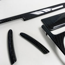 Load image into Gallery viewer, 8J Mk2 Audi TT black 2x2 twill carbon fiber interior trim set - oCarbon