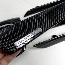 Load image into Gallery viewer, 8U Audi Q3 black 2x2 twill carbon fiber interior trim set - oCarbon