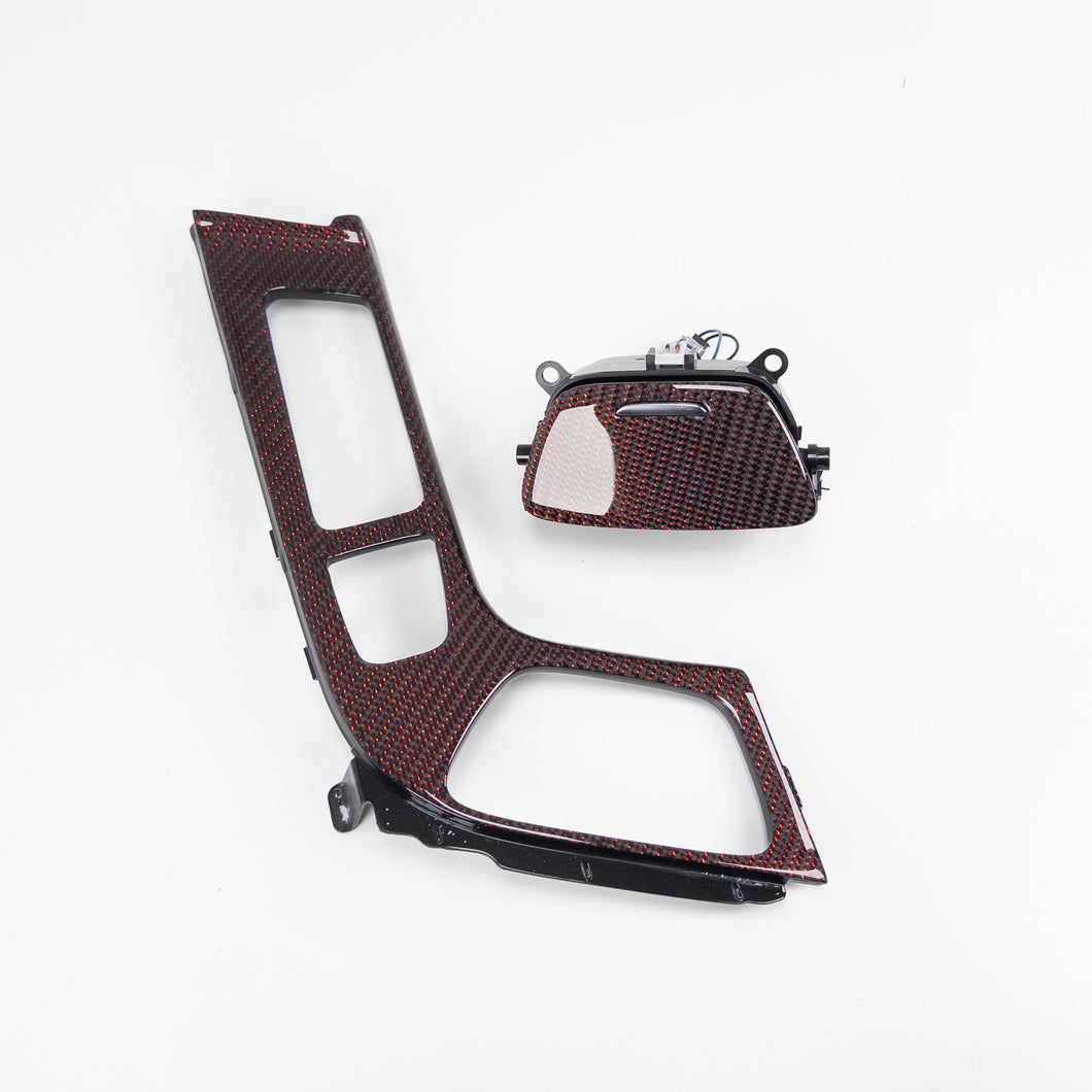 IN STOCK - V3 Cadillac CTS/CTS-V Sedan Reflex Red carbon fiber center console trim set