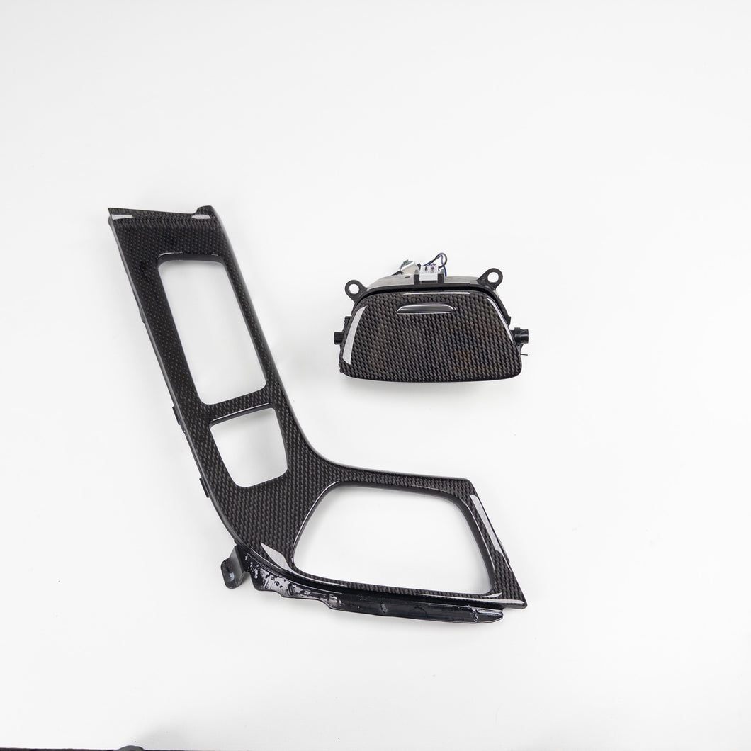 IN STOCK - V3 Cadillac CTS/CTS-V Sedan vertical Carbon Atlas carbon fiber center console trim set