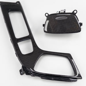 IN STOCK - V3 Cadillac CTS/CTS-V Sedan vertical Carbon Atlas carbon fiber center console trim set