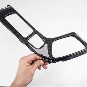 IN STOCK - V3 Cadillac CTS/CTS-V Sedan vertical Carbon Atlas carbon fiber center console trim set