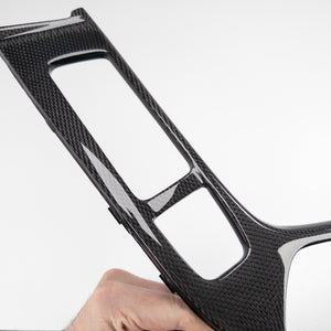 IN STOCK - V3 Cadillac CTS/CTS-V Sedan vertical Carbon Atlas carbon fiber center console trim set