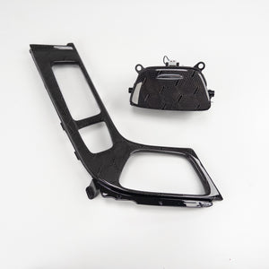 IN STOCK - V3 Cadillac CTS/CTS-V Sedan Honeycomb carbon fiber center console trim set