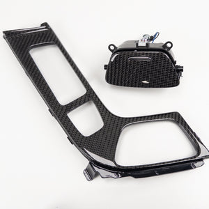 V3 Cadillac CTS/CTS-V Sedan carbon fiber center console trim set