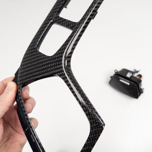 V3 Cadillac CTS/CTS-V Sedan carbon fiber center console trim set