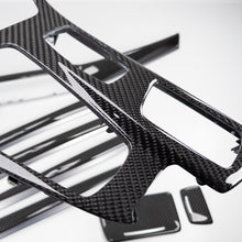 Load image into Gallery viewer, IN STOCK - F10 BMW 5 Series Sedan upgraded twill carbon fiber interior trim set