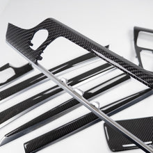 Load image into Gallery viewer, IN STOCK - F10 BMW 5 Series Sedan upgraded twill carbon fiber interior trim set