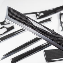 Load image into Gallery viewer, F10 BMW 5 Series Sedan carbon fiber interior trim set