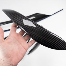 Load image into Gallery viewer, IN STOCK - F30/F32 BMW 3/4 Series coupe black 4x4 twill carbon fiber interior trim set