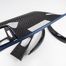 Load image into Gallery viewer, IN STOCK - F30/F32 BMW 3/4 Series coupe black 4x4 twill carbon fiber interior trim set