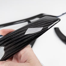 Load image into Gallery viewer, IN STOCK - F30/F32 BMW 3/4 Series coupe black 4x4 twill carbon fiber interior trim set