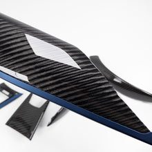 Load image into Gallery viewer, IN STOCK - F30/F32 BMW 3/4 Series coupe black 4x4 twill carbon fiber interior trim set
