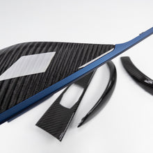 Load image into Gallery viewer, IN STOCK - F30/F32 BMW 3/4 Series coupe black 4x4 twill carbon fiber interior trim set