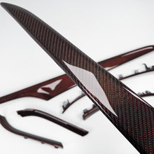 Load image into Gallery viewer, IN STOCK - Gen 2 Cadillac CTS-V Coupe red reflex carbon fiber interior trim set