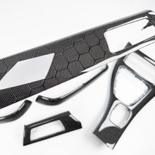 Load image into Gallery viewer, IN STOCK - E90 BMW 3 Series sedan honeycomb carbon fiber interior trim set