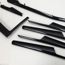 Load image into Gallery viewer, FY Audi Q5 black 2x2 twill carbon fiber interior trim set - oCarbon