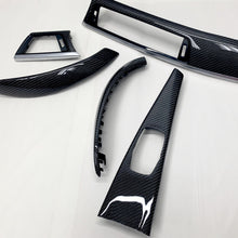 Load image into Gallery viewer, F32 BMW 4 Series coupe black 2x2 twill carbon fiber interior trim set - oCarbon