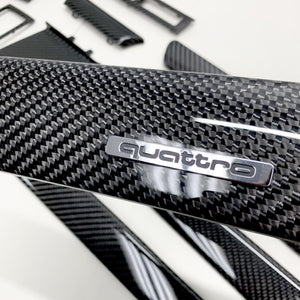 C5 Audi A6/S6 carbon fiber interior trim set - oCarbon