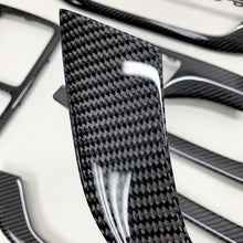 Load image into Gallery viewer, 4M Audi Q7 black 2x2 twill carbon fiber interior trim set - oCarbon