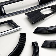 Load image into Gallery viewer, F36 BMW 4 Series Gran Coupe black 2x2 twill carbon fiber interior trim set - oCarbon